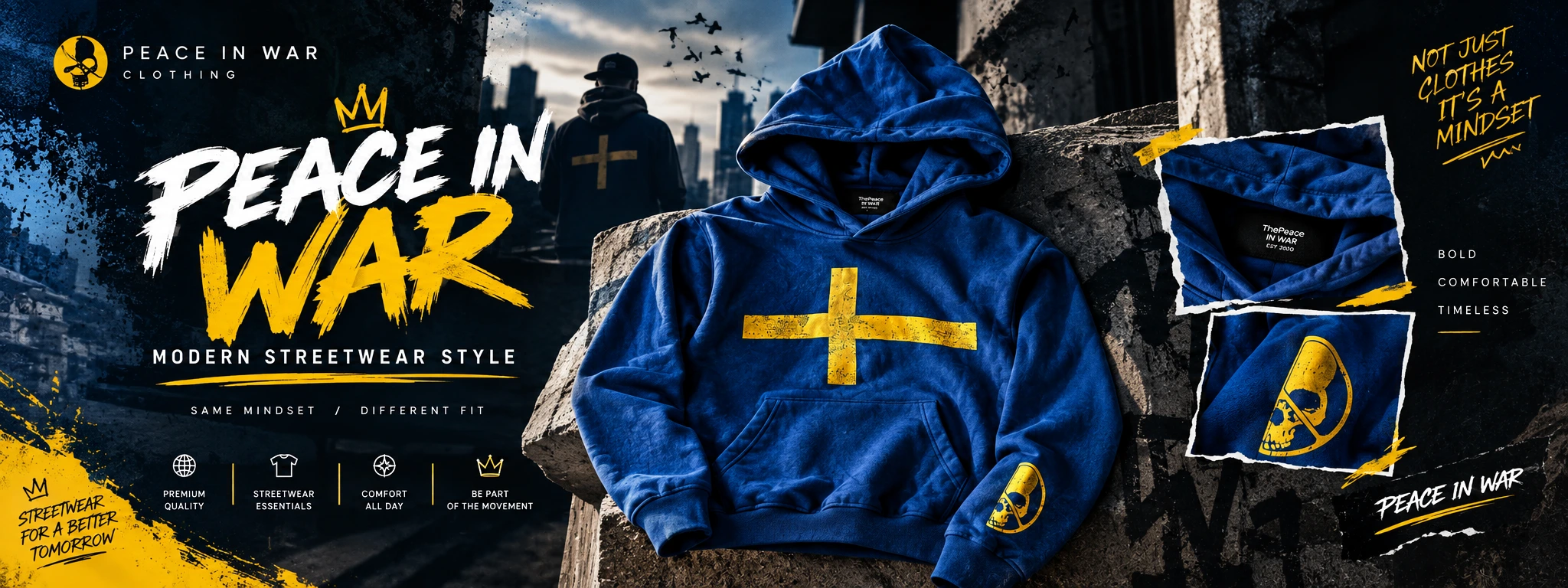 Peace In War: A New Streetwear Mood